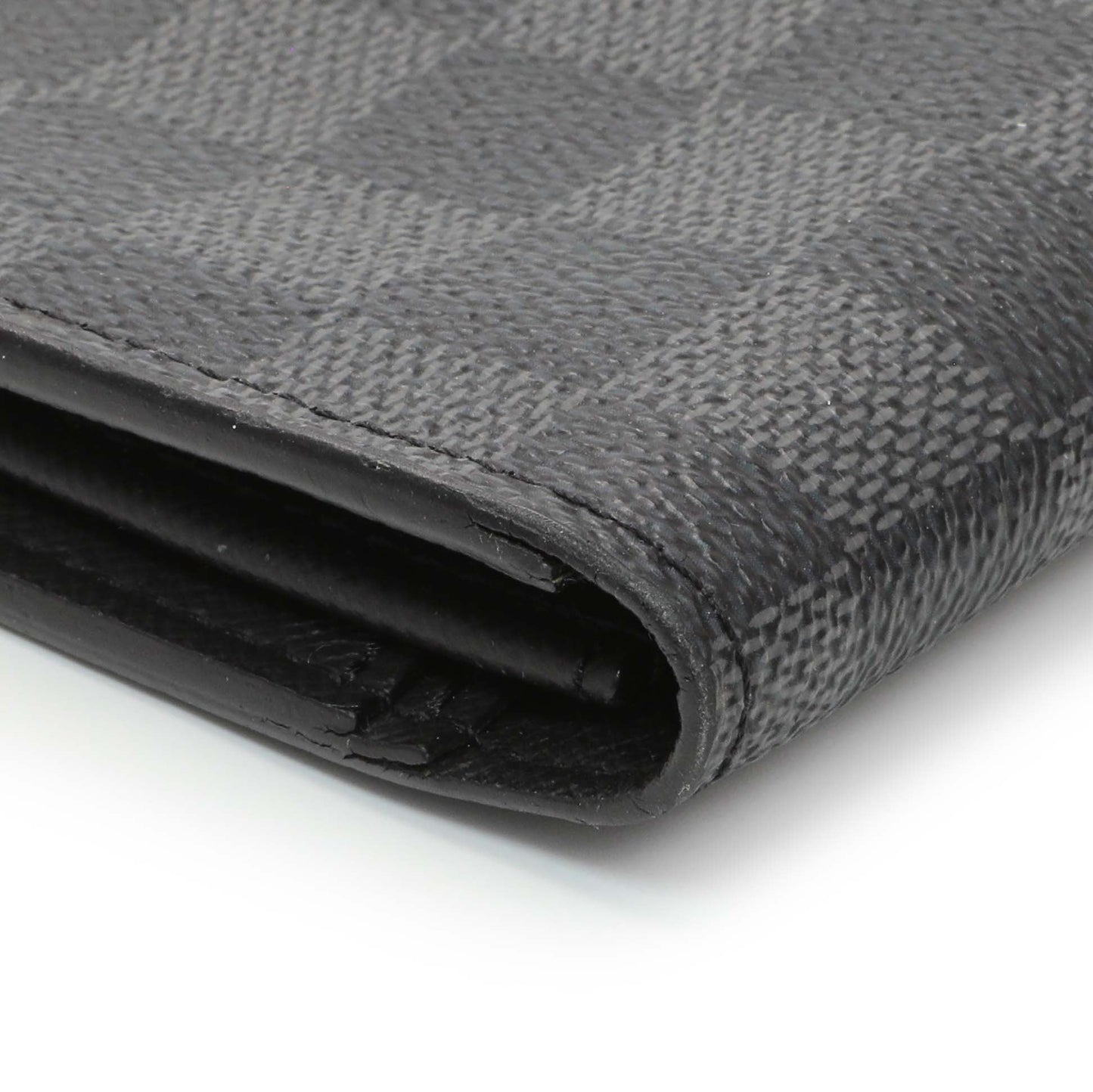 Exclusive Louis Vuitton Damier Graphite Brazza Wallet — Lifestyle View
