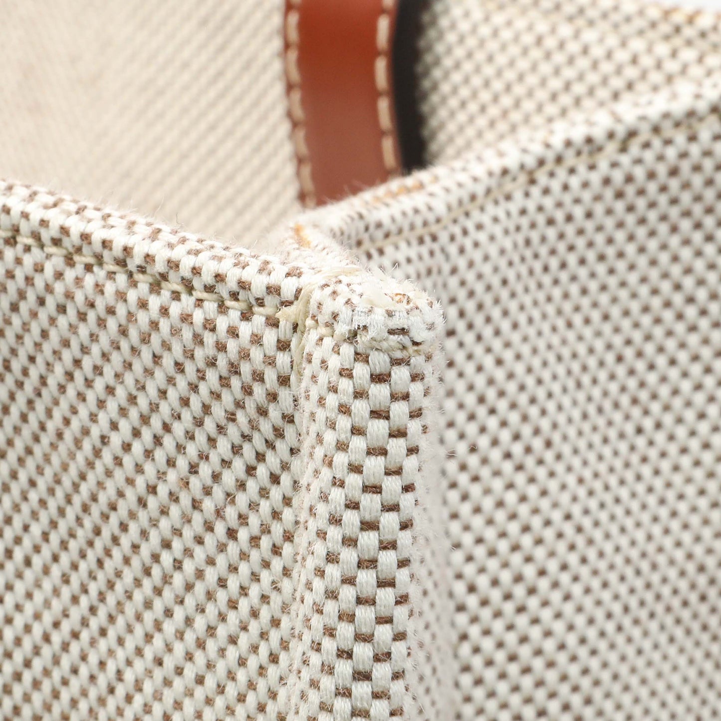 Exclusive Chloe Linen Calfskin Medium Woody Ribbon Tote — Alternate View 12