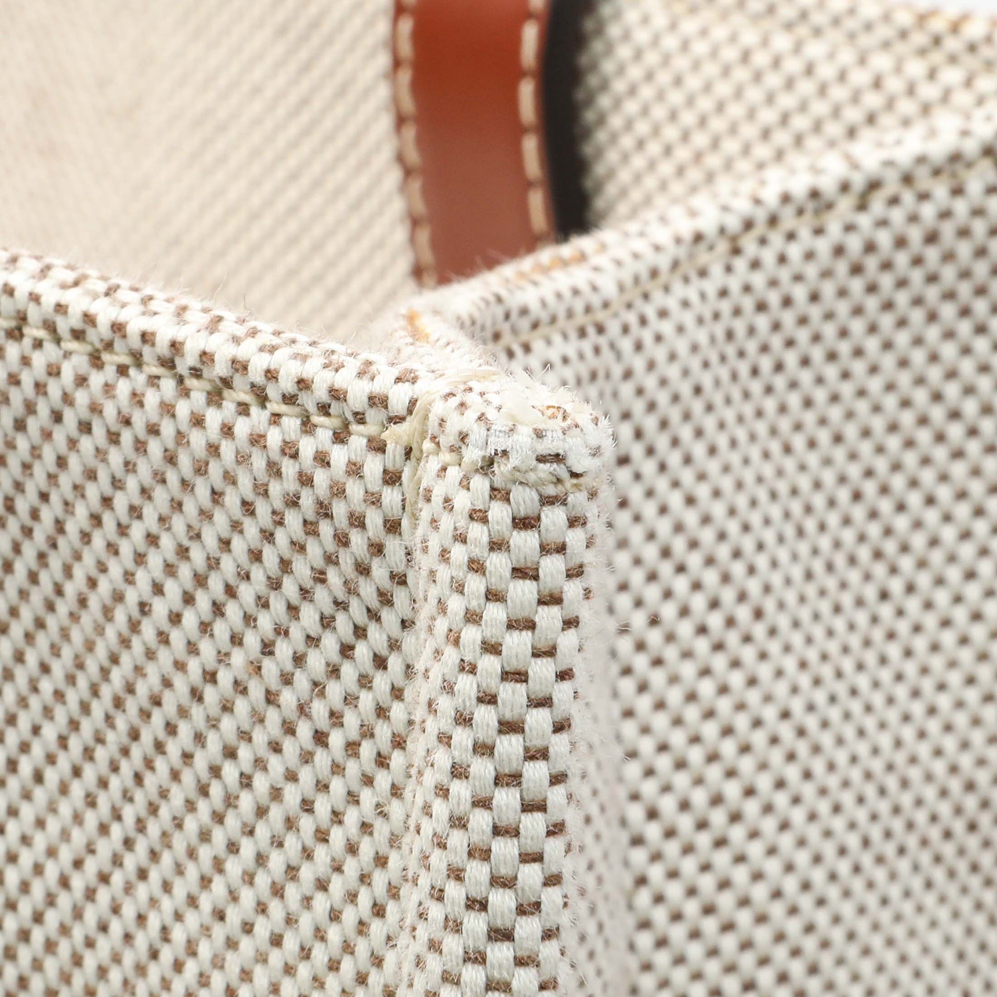 Exclusive Chloe Linen Calfskin Medium Woody Ribbon Tote — Alternate View 12
