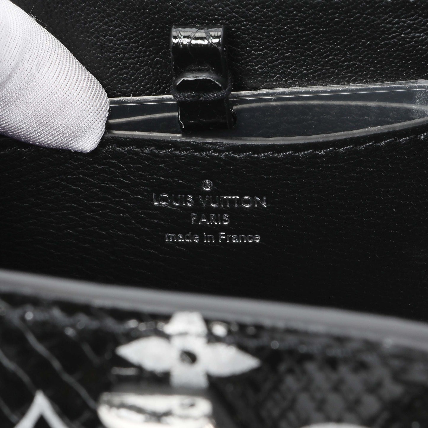 Exclusive Louis Vuitton Monogram Coated Python Twist PM — Alternate View 10