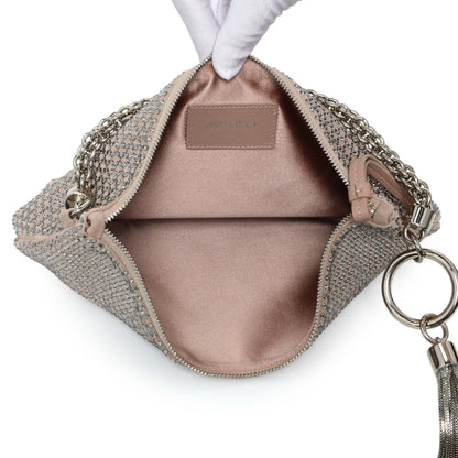 Exclusive Jimmy Choo Crystal Callie Tassel Shoulder Bag — Top View