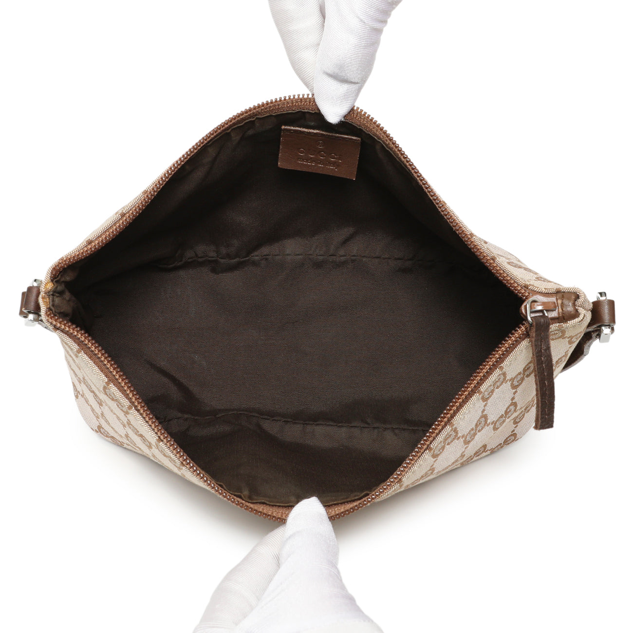 Exclusive Gucci Monogram Canvas Boat Pochette — Alternate View 8