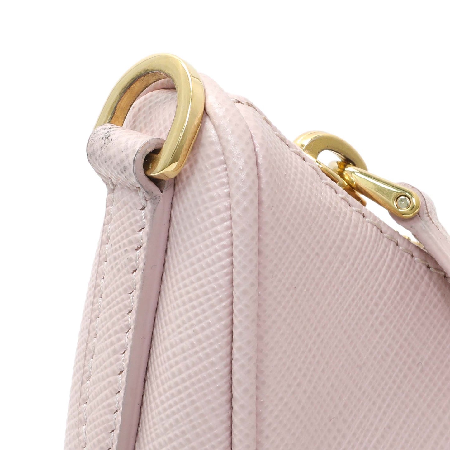 Exclusive Prada Pink Saffiano Re-Edition 2005 Shoulder Bag — Lifestyle View