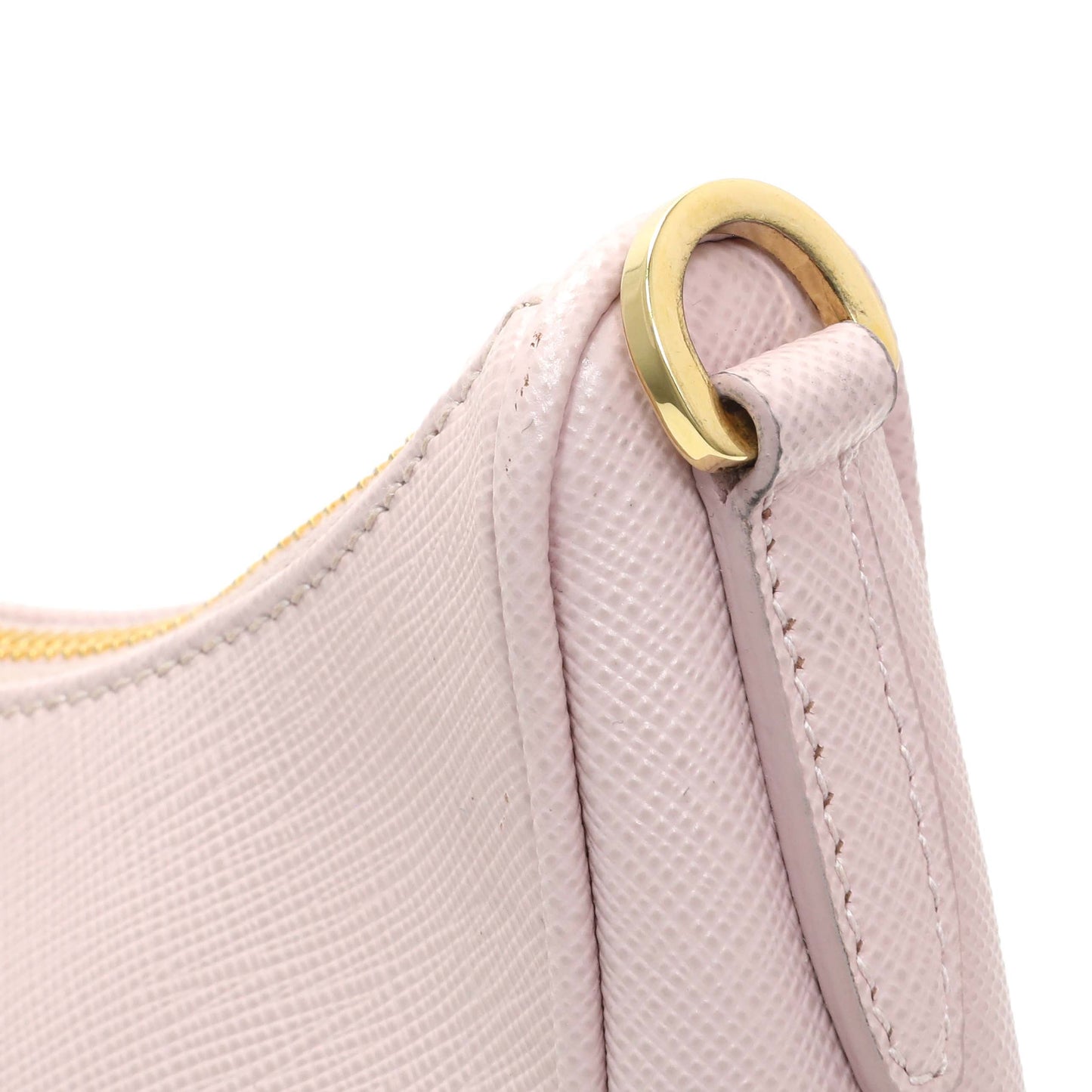 Exclusive Prada Pink Saffiano Re-Edition 2005 Shoulder Bag — Alternate View 7