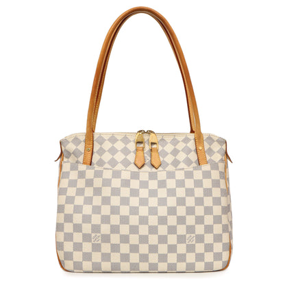 Exclusive Louis Vuitton Damier Azur Figheri PM — Front View
