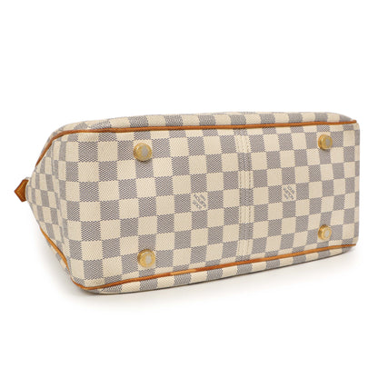 Exclusive Louis Vuitton Damier Azur Figheri PM — Back View