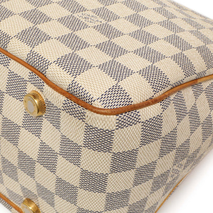 Exclusive Louis Vuitton Damier Azur Figheri PM — Detail View