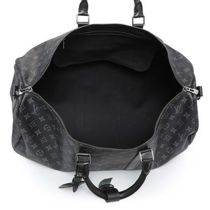 Exclusive Louis Vuitton Monogram Eclipse Keepall Bandouliere 55 — Alternate View 8