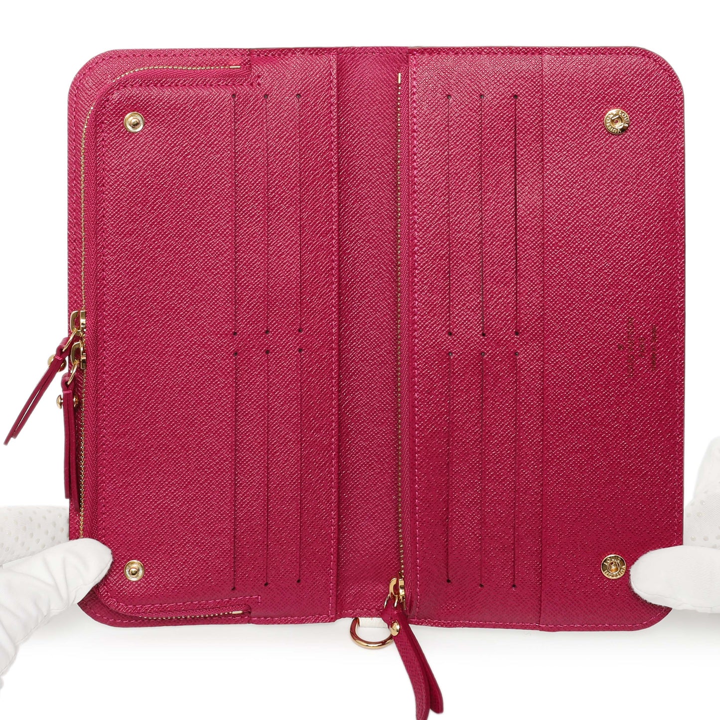 Exclusive Louis Vuitton White Monogram Multicolor Insolite Wallet — Top View