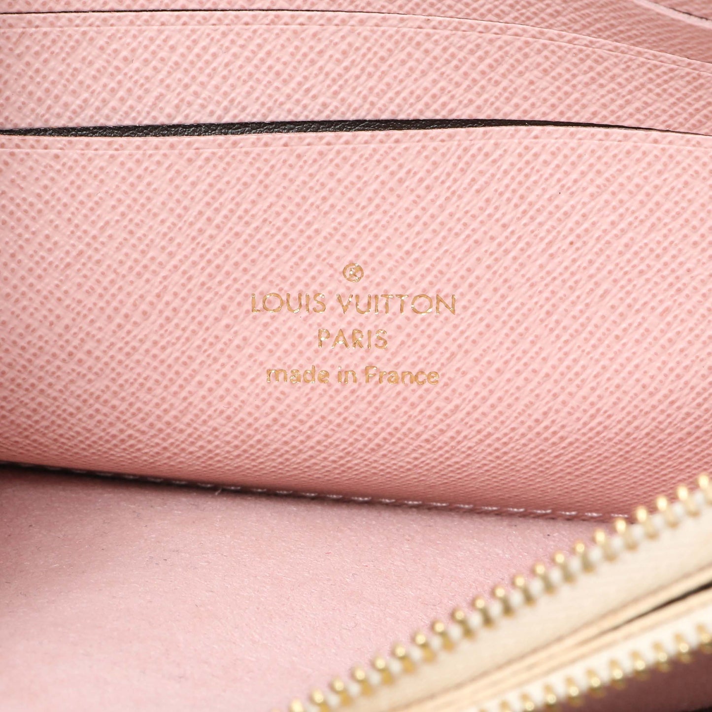 Exclusive Louis Vuitton Damier Azur Double Zip Pochette — Detail View