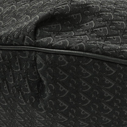 Exclusive Christian Dior Black Monogram Buckle Hobo — Detail View