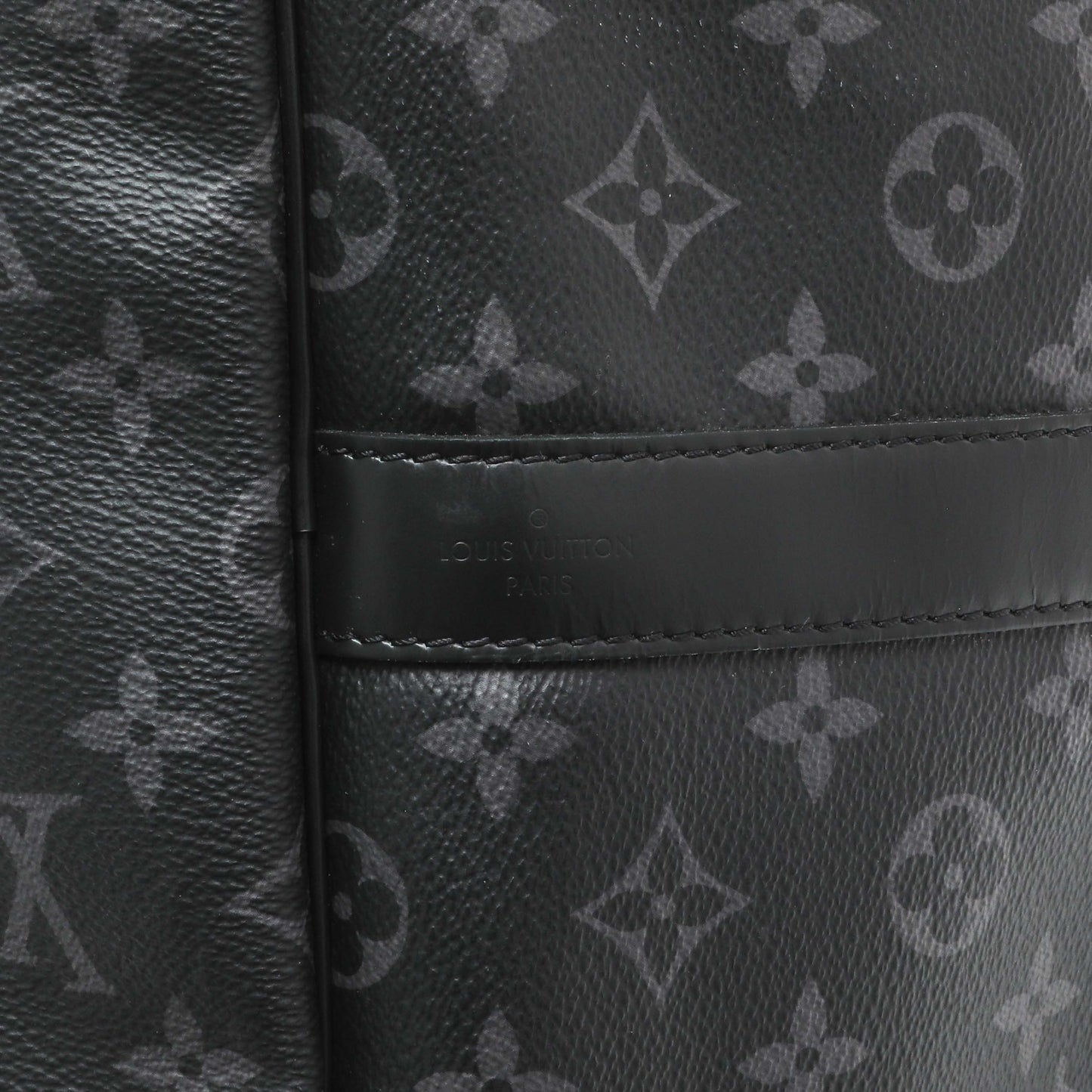 Exclusive Louis Vuitton Monogram Eclipse Keepall Bandouliere 55 — Alternate View 9