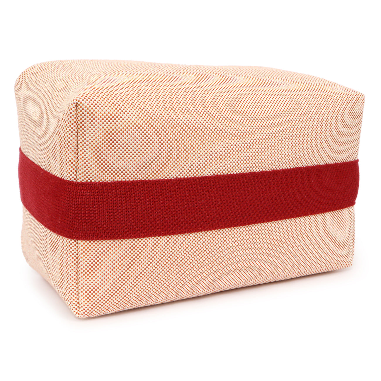 Exclusive Hermes Canvas Large Bride-A-Brac Pouch — Back View