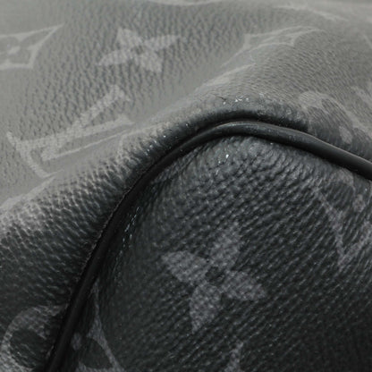 Exclusive Louis Vuitton Monogram Eclipse Keepall Bandouliere 55 — Detail View