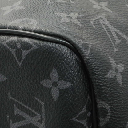 Exclusive Louis Vuitton Monogram Eclipse Keepall Bandouliere 55 — Lifestyle View