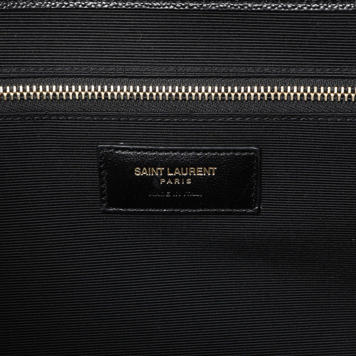 Exclusive Saint Laurent Grain De Poudre Mixed Matelasse Large Triquilt Monogram Satchel — Alternate View 9