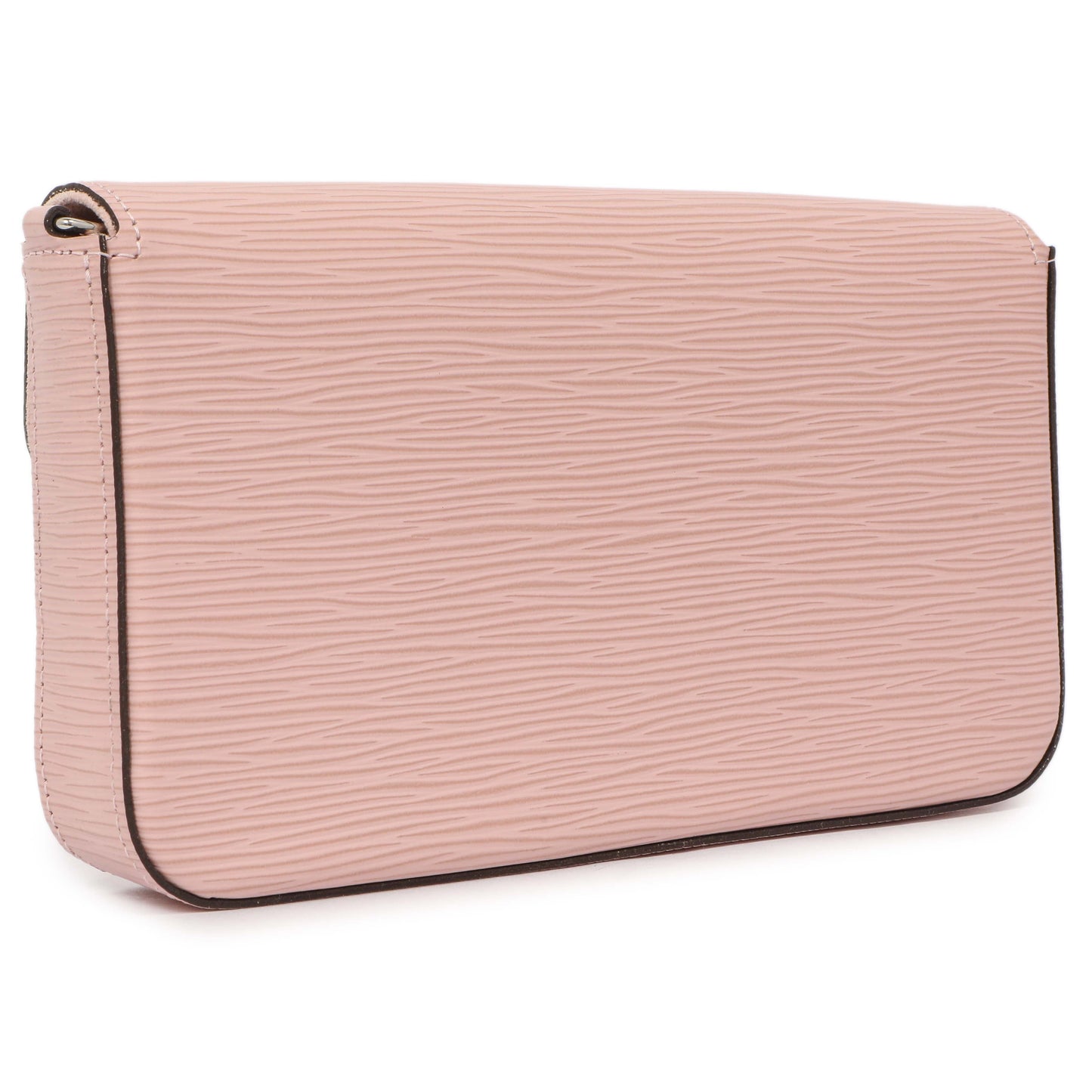 Exclusive Louis Vuitton Rose Ballerine Epi Pochette Felicie — Back View