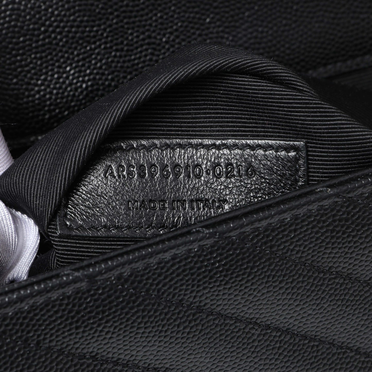 Exclusive Saint Laurent Grain De Poudre Mixed Matelasse Large Triquilt Monogram Satchel — Alternate View 10