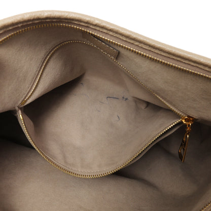Exclusive Louis Vuitton Tourterelle Empreinte Monogram Giant Carryall MM — Alternate View 11