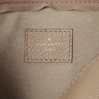 Exclusive Louis Vuitton Tourterelle Empreinte Monogram Giant Carryall MM — Alternate View 13