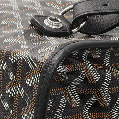 Exclusive Goyard Black Goyardine Saint Leger Soft Briefacase Backpack — Alternate View 7