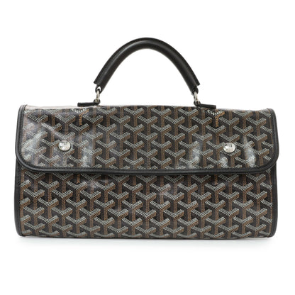 Exclusive Goyard Black Goyardine Saint Leger Soft Briefacase Backpack — Alternate View 8