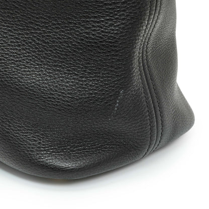 Exclusive Prada Black Vitello Daino Hobo — Alternate View 11