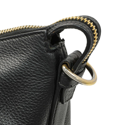 Exclusive Prada Black Vitello Daino Hobo — Alternate View 12