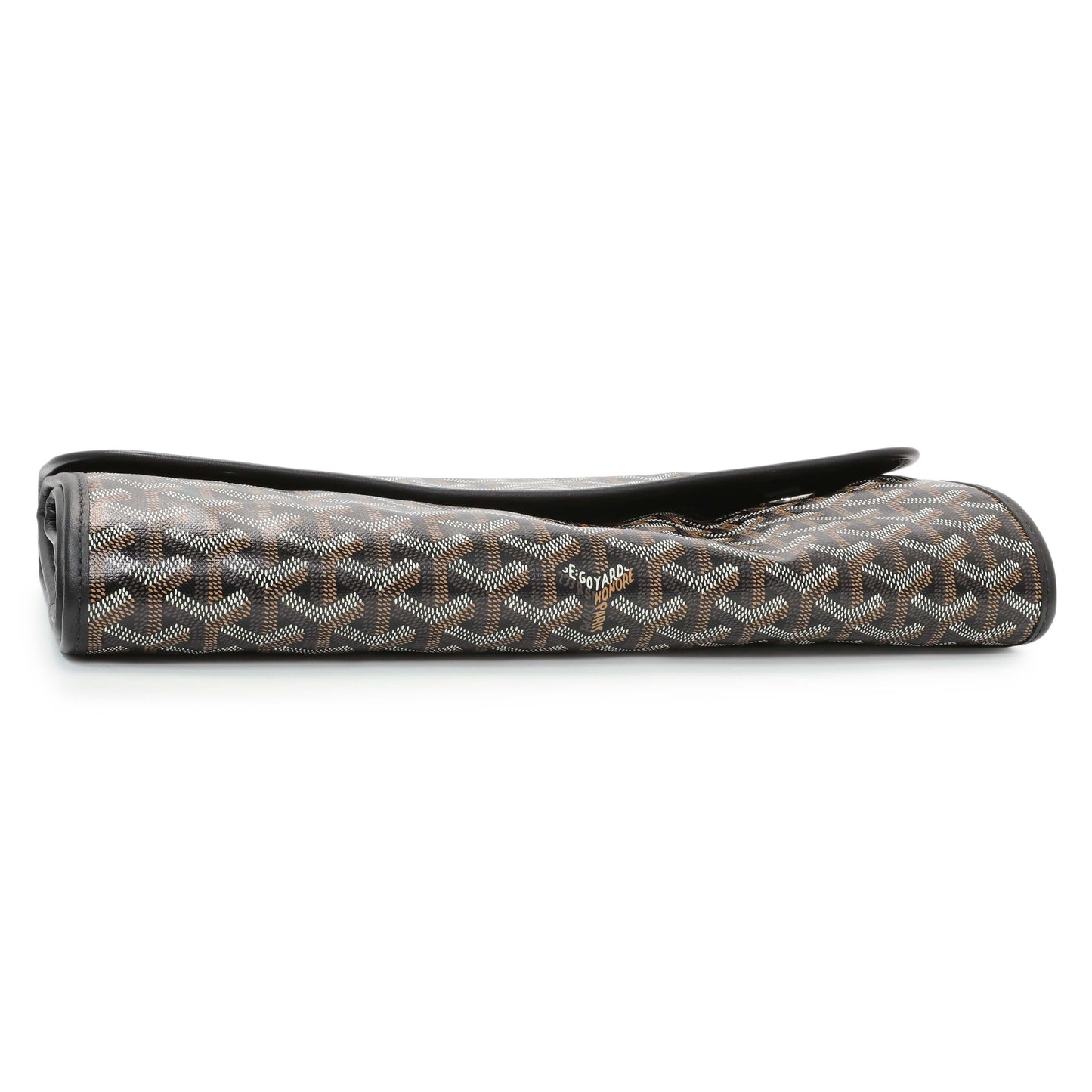 Exclusive Goyard Black Goyardine Saint Leger Soft Briefacase Backpack — Alternate View 10