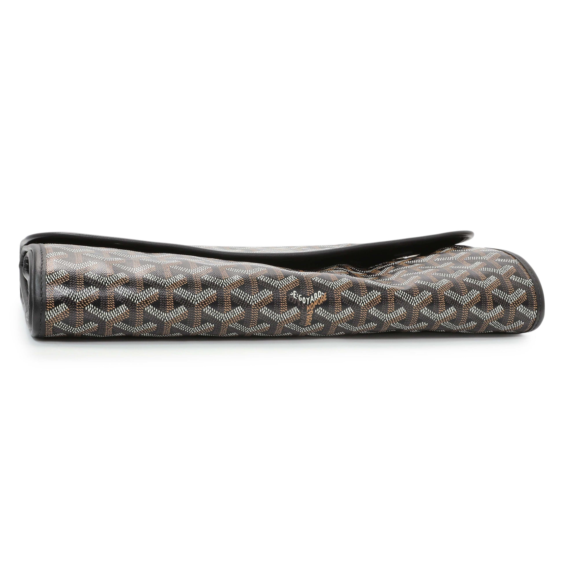Exclusive Goyard Black Goyardine Saint Leger Soft Briefacase Backpack — Alternate View 10