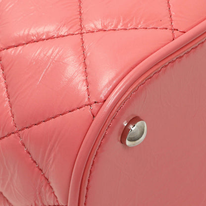 Exclusive Chanel Pink Crumpled Calfskin PVC Quilted Aquarium Backpack — Top View