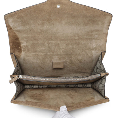 Exclusive Gucci GG Supreme Monogram Small Dionysus Shoulder Bag — Top View