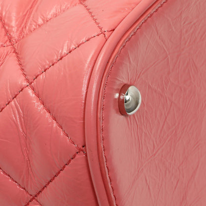 Exclusive Chanel Pink Crumpled Calfskin PVC Quilted Aquarium Backpack — Lifestyle View