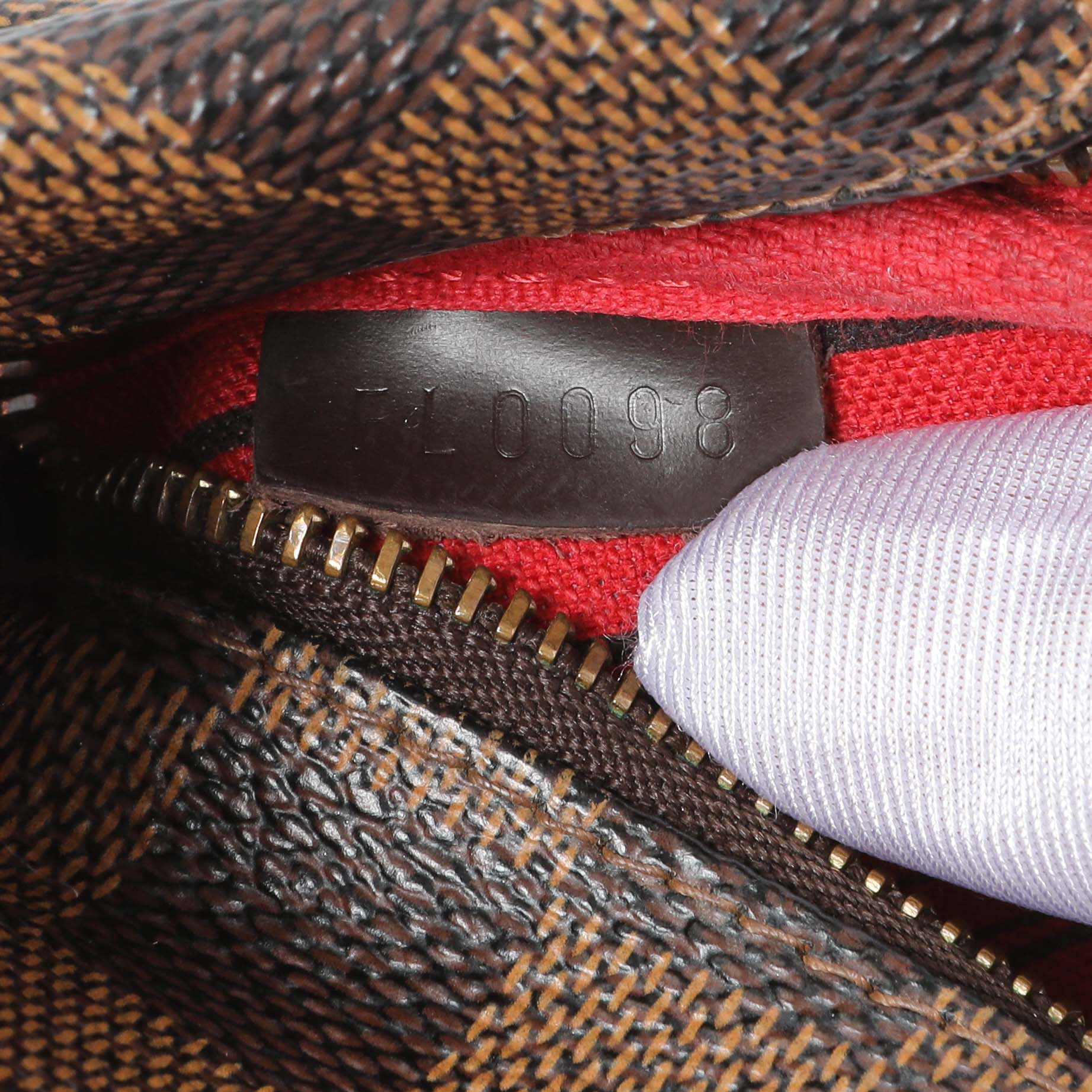 Exclusive Louis Vuitton Damier Ebene Trunks and Bags Mini Pochette Accessories — Alternate View 10