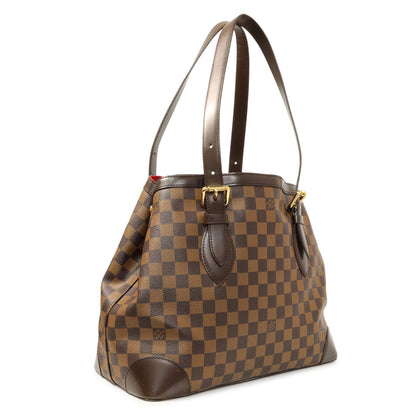 Exclusive Louis Vuitton Damier Ebene Hampstead MM — Side View