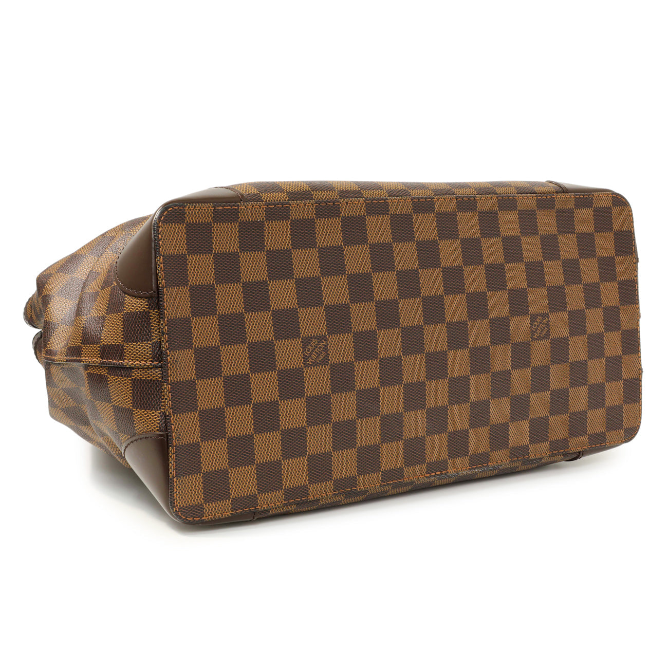 Exclusive Louis Vuitton Damier Ebene Hampstead MM — Back View
