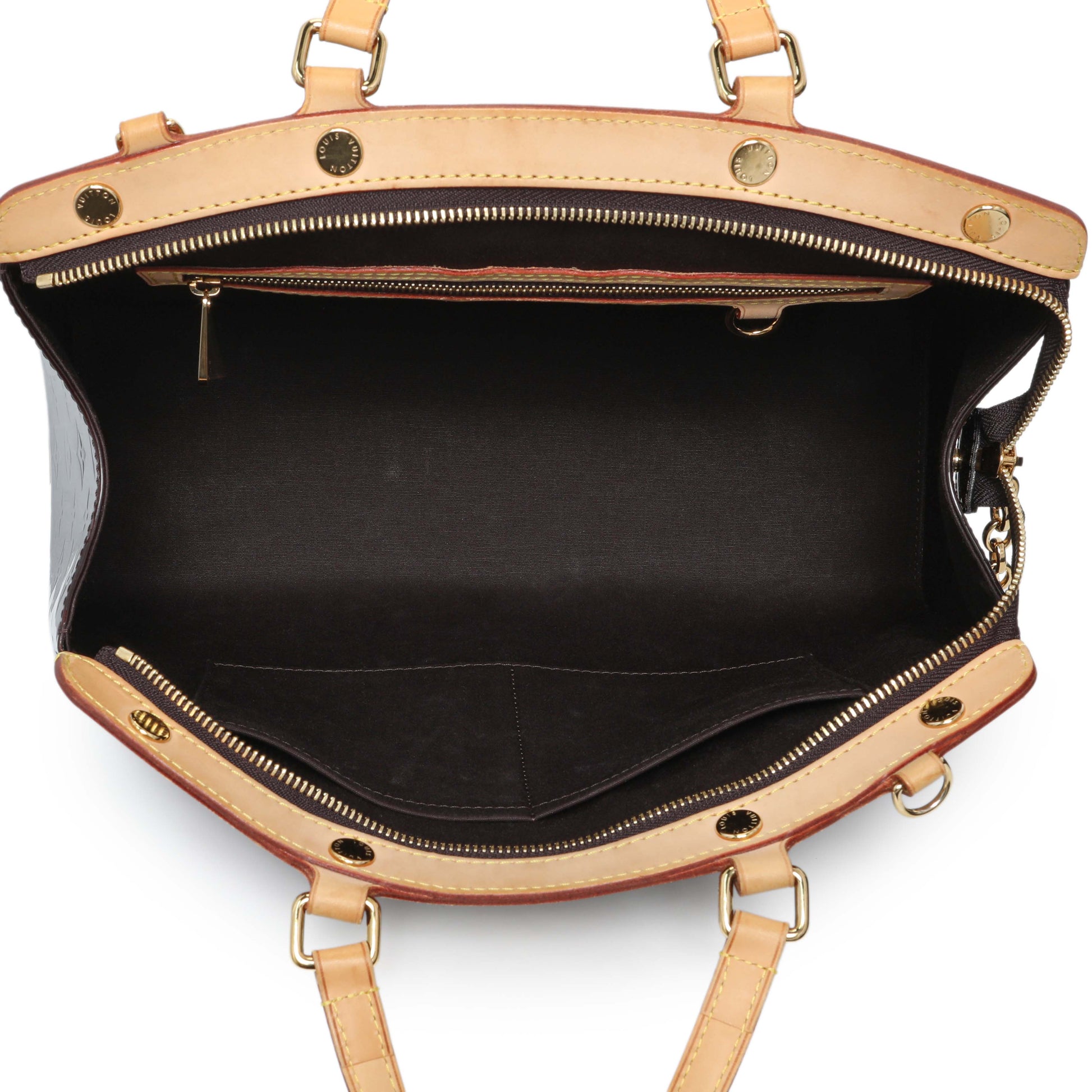 Exclusive Louis Vuitton Amarante Vernis Brea MM — Alternate View 8