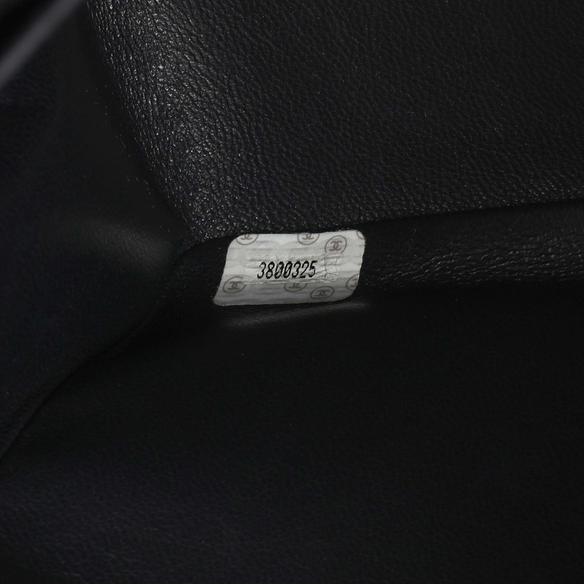 Exclusive Chanel Navy Jersey XL Jumbo Single Flap — Lifestyle View