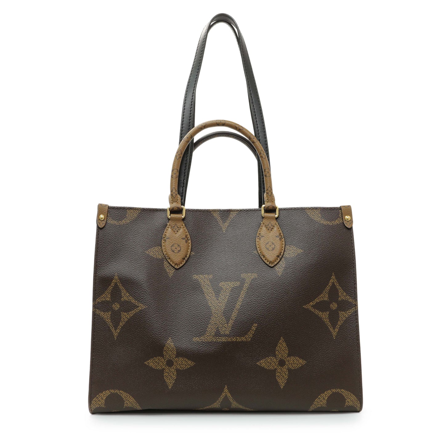 Exclusive Louis Vuitton Reverse Monogram Giant Onthego MM — Front View