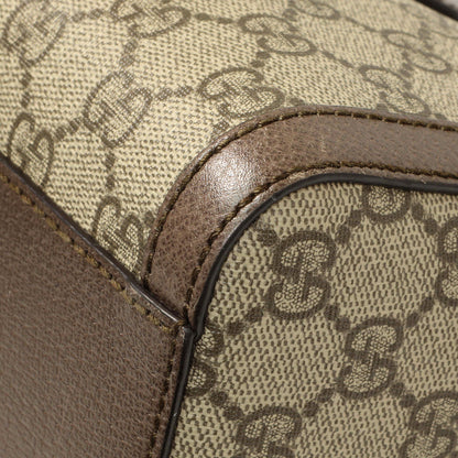 Exclusive Gucci GG Supreme Monogram Web Medium Ophidia Boston — Alternate View 7