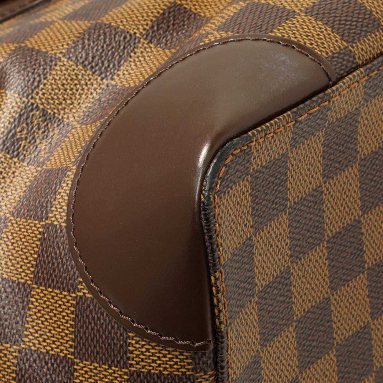 Exclusive Louis Vuitton Damier Ebene Hampstead MM — Top View