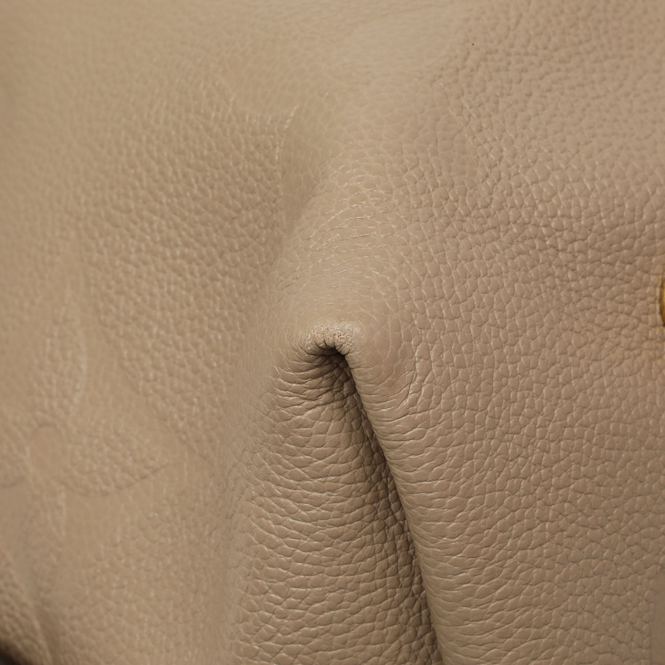 Exclusive Louis Vuitton Tourterelle Empreinte Monogram Giant Carryall MM — Alternate View 7