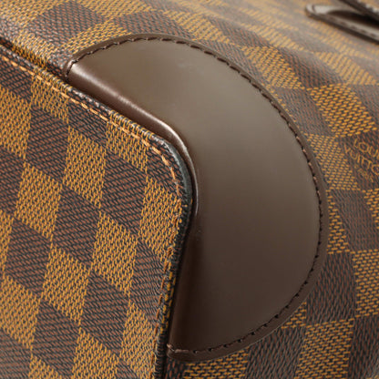 Exclusive Louis Vuitton Damier Ebene Hampstead MM — Detail View