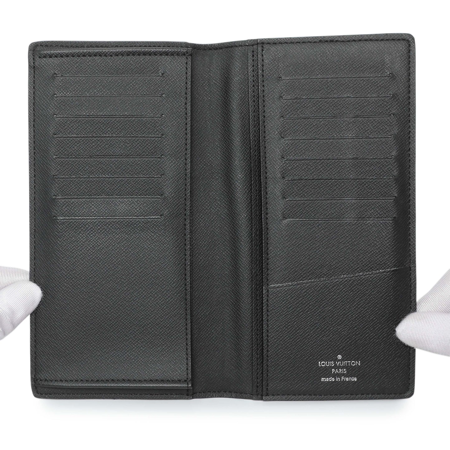Exclusive Louis Vuitton Damier Graphite Brazza Wallet — Alternate View 8