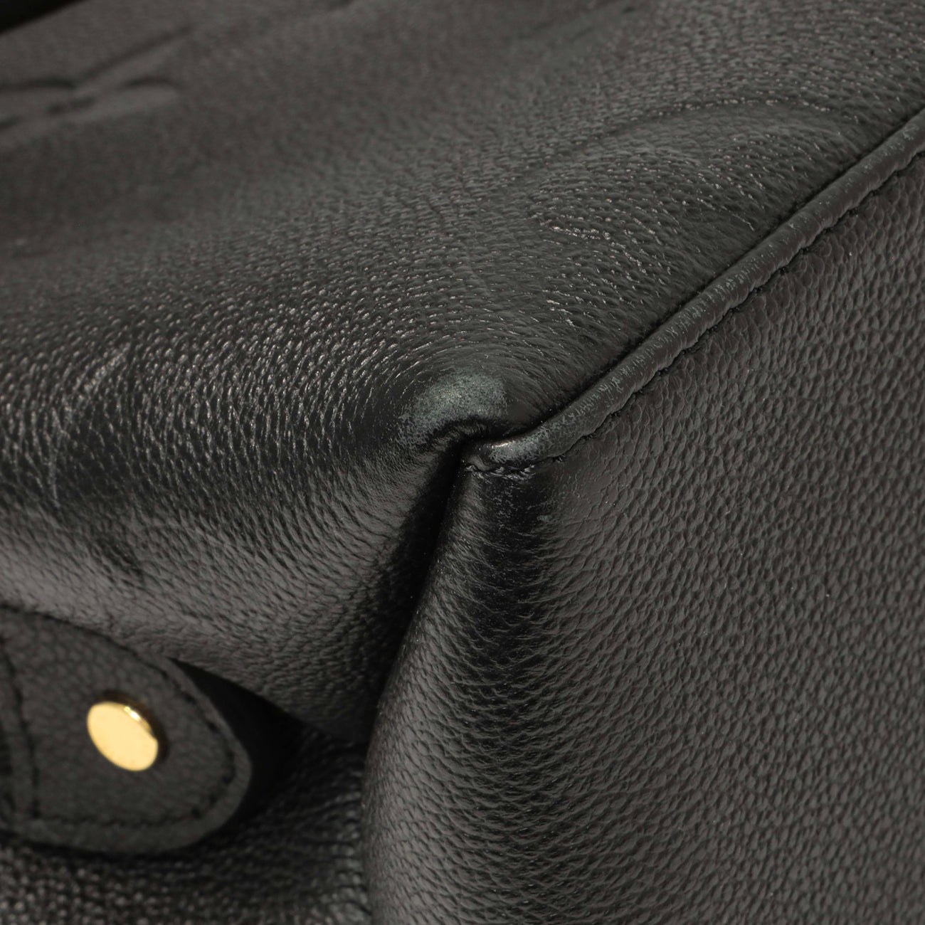 Exclusive Louis Vuitton Black Empreinte Monogram Giant Petit Palais — Lifestyle View