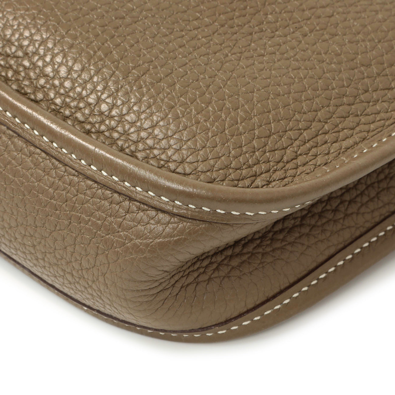 Exclusive Hermes Etoupe Bleu Indigo Clemence Evelyne TPM — Alternate View 7