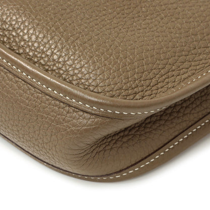 Exclusive Hermes Etoupe Bleu Indigo Clemence Evelyne TPM — Alternate View 7