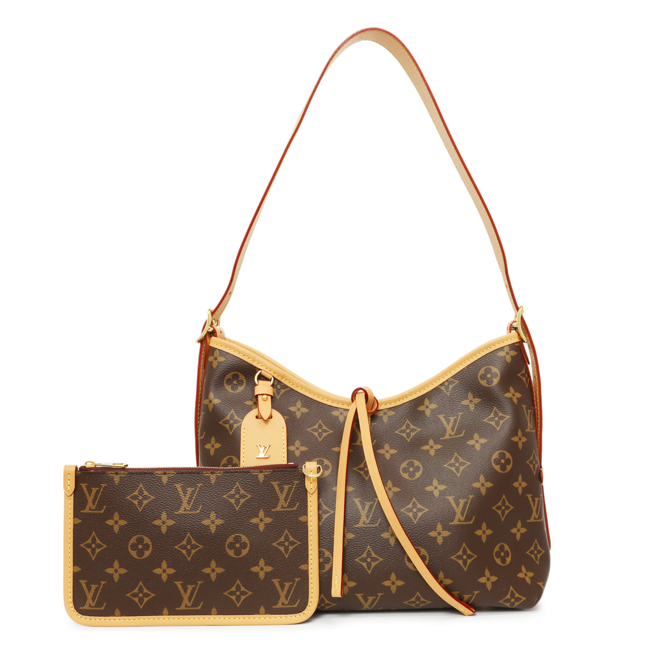 Exclusive Louis Vuitton Monogram CarryAll PM — Front View