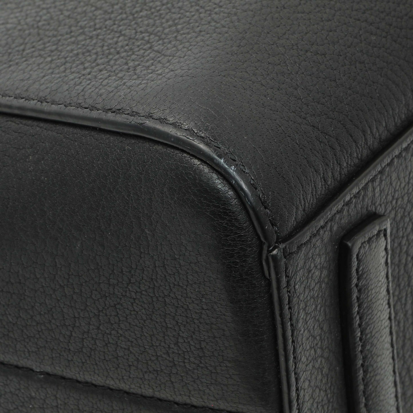 Exclusive Givenchy Black Sugar Goatskin Mini Antigona — Top View