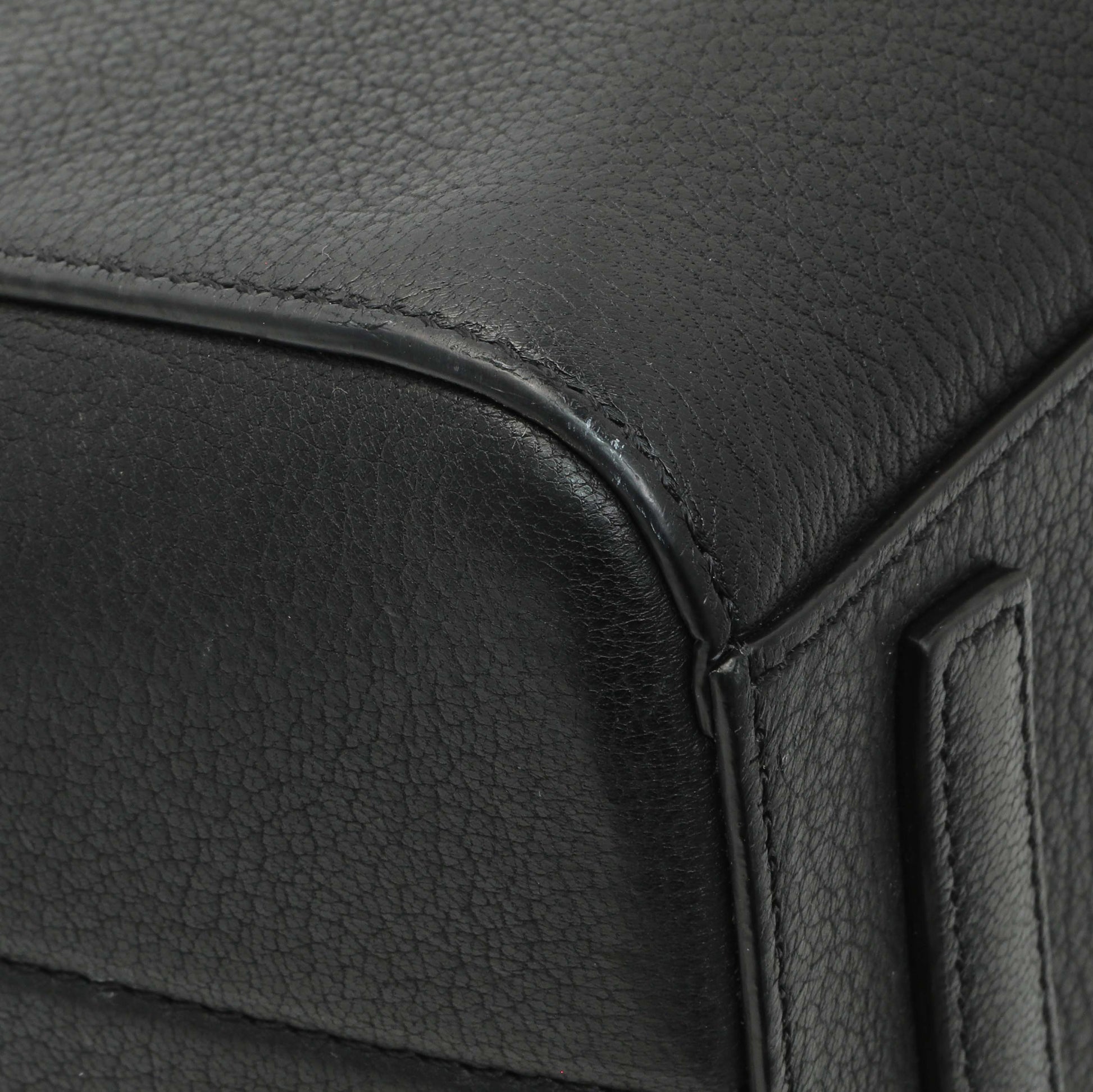 Exclusive Givenchy Black Sugar Goatskin Mini Antigona — Top View